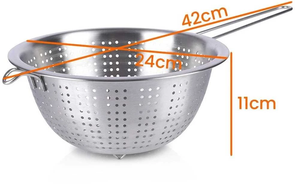 Excellent Houseware Koštuvas su dubeniu plienas 24 cm