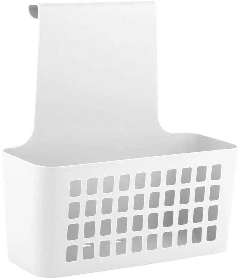 Excellent Houseware Buitinė organizatorius krepšys pakabinamas 23,5x10x24 cm balta