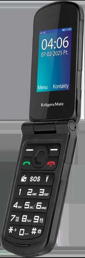 Kruger & Matz IRON 5 Flip 4G telefonas