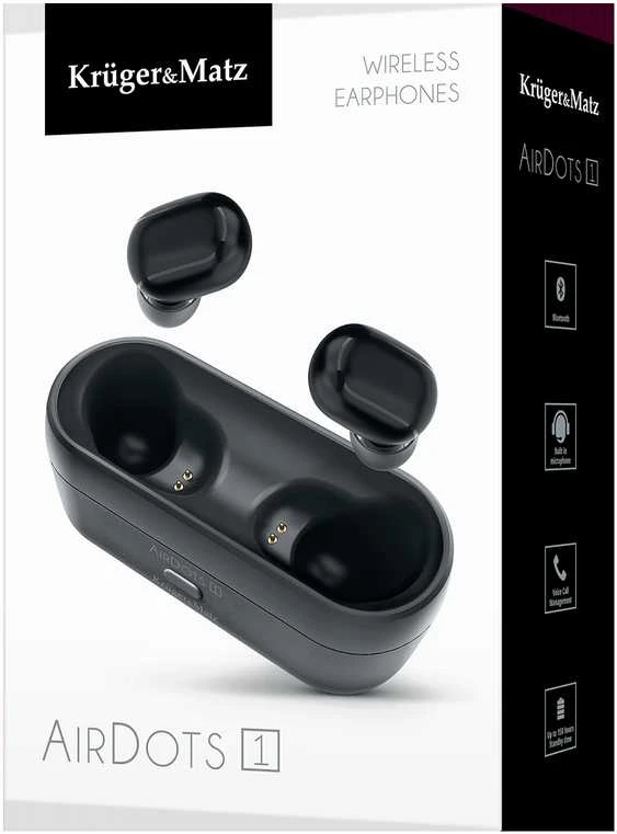 Kruger & Matz Air Dots 1 TWS belaidės ausinės
