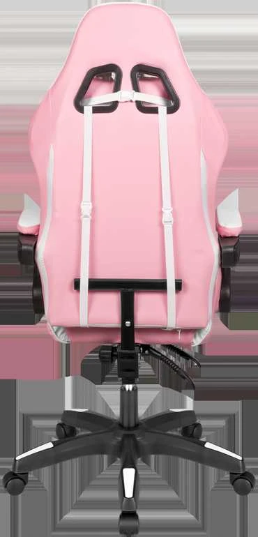 Kruger & Matz GX-150 žaidimų kėdė Balta ir rožinė
