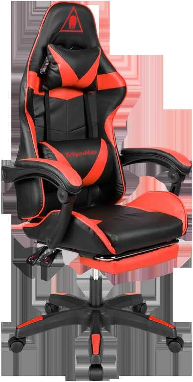 Kruger & Matz GX-150 žaidimų kėdė Juoda ir raudona