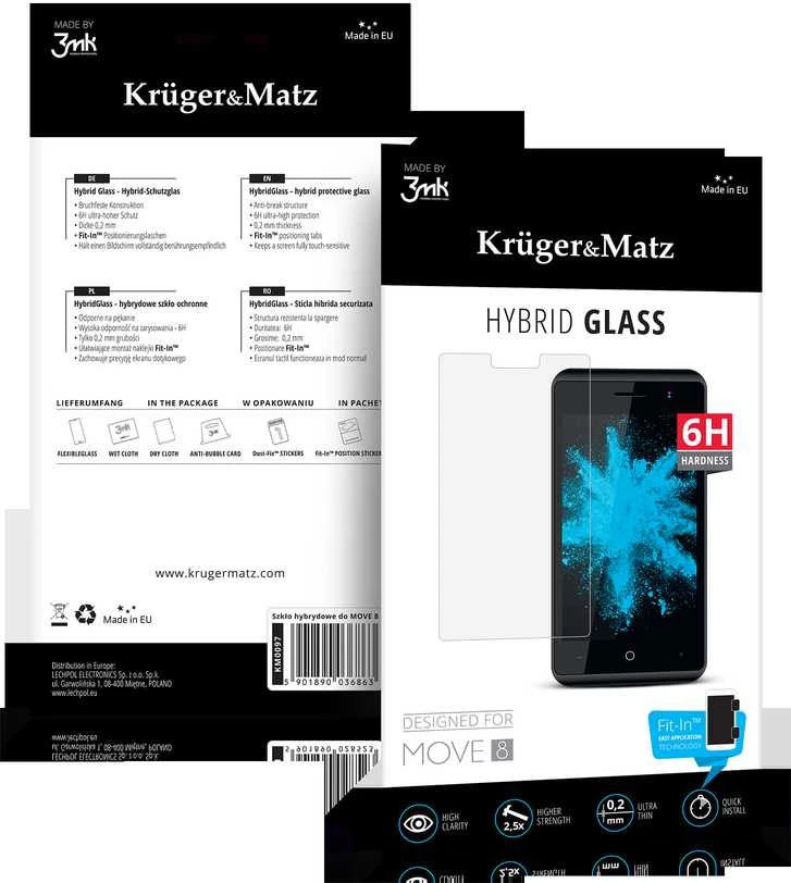 Kruger & Matz hibridinis stiklas, skirtas Move 8
