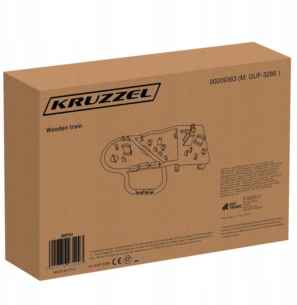 Kruzzel Medinis traukinys – akumuliatorinis traukinys