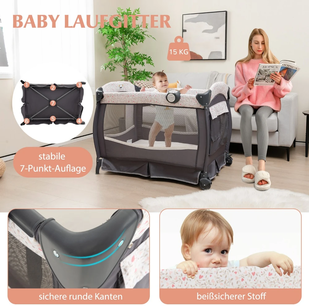 Kūdikio lovelis 4-in-1