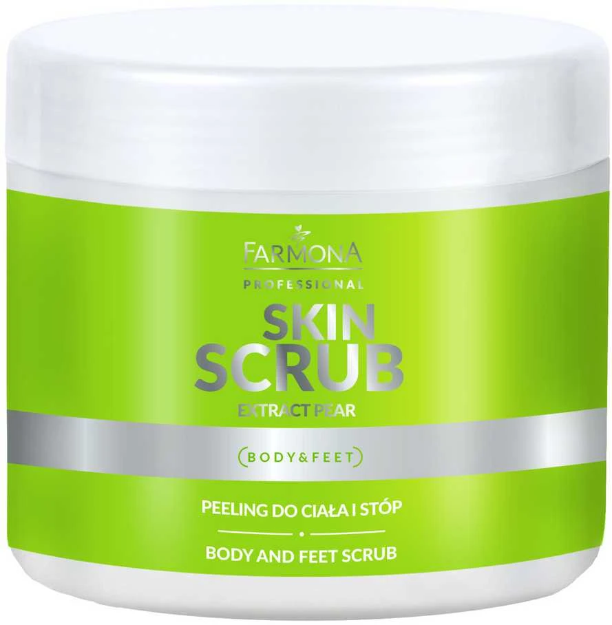 Kūno ir pėdų šveitiklis Farmona Skin Scrub Extract Pear, 500g