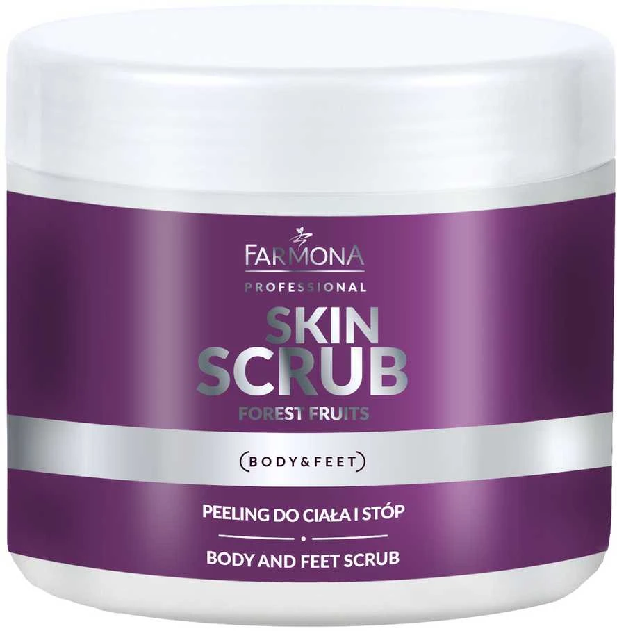 Kūno ir pėdų šveitiklis Farmona Skin Scrub Forest Fruits, 500g