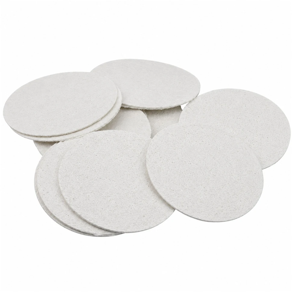 Lean Toys Kūrybiniai medienos masės diskai 3D efektui, Ø 6 cm, 20 vnt.