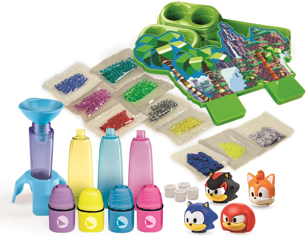 Clementoni Kūrybinis žymeklių gamybos rinkinys „Sonic“, 4 vnt.