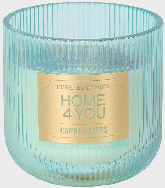 Home4You Žvakė „PURE BOTANICS“, D10 x H10 cm, „Capri Waters“
