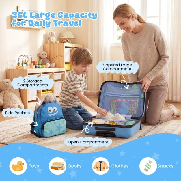 Lagaminų rinkinys 46 x 23 x 33 cm 2 vnt.