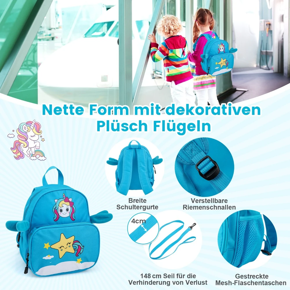 Lagaminų rinkinys mėlynas 2 vnt.