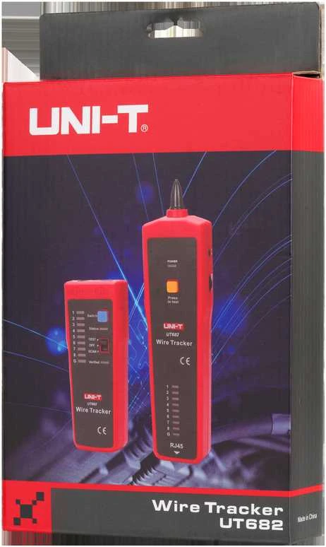 Miernik UNI-T UT682 laidų detektorius su RJ45 kabelių testeriu