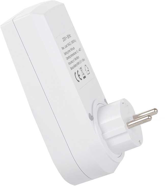 Laikmatis su LCD ekranu 230V, 16A, 3680W