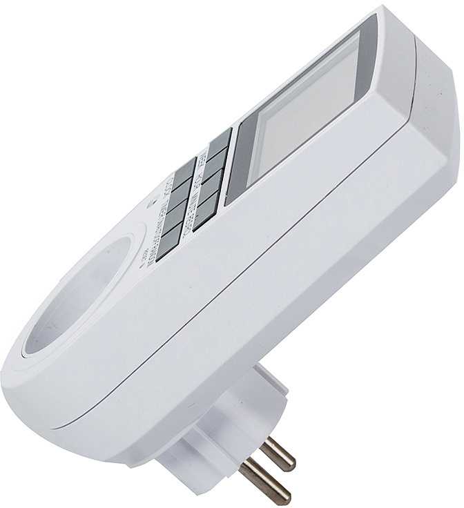Laikmatis su LCD ekranu 230V, 16A, 3680W