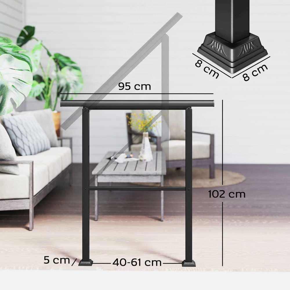 Laiptų turėklas 94 cm