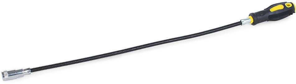 Lankstus magnetinis griebtuvas su LED lempute, 57 cm
