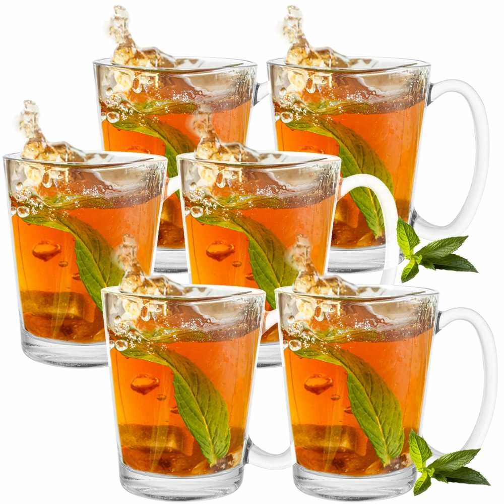Latte kavos stiklinės Springos HA7497, 300 ml, 6 vnt.