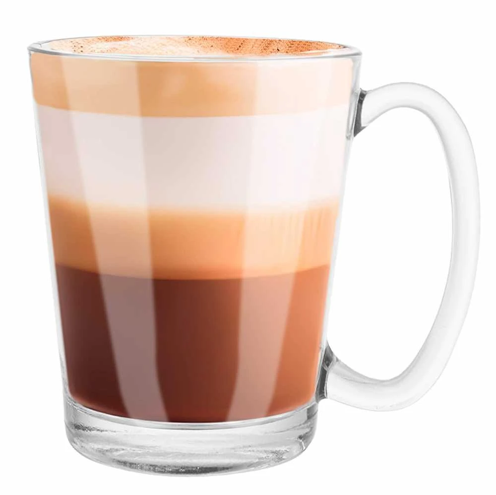 Latte kavos stiklinės Springos HA7497, 300 ml, 6 vnt.
