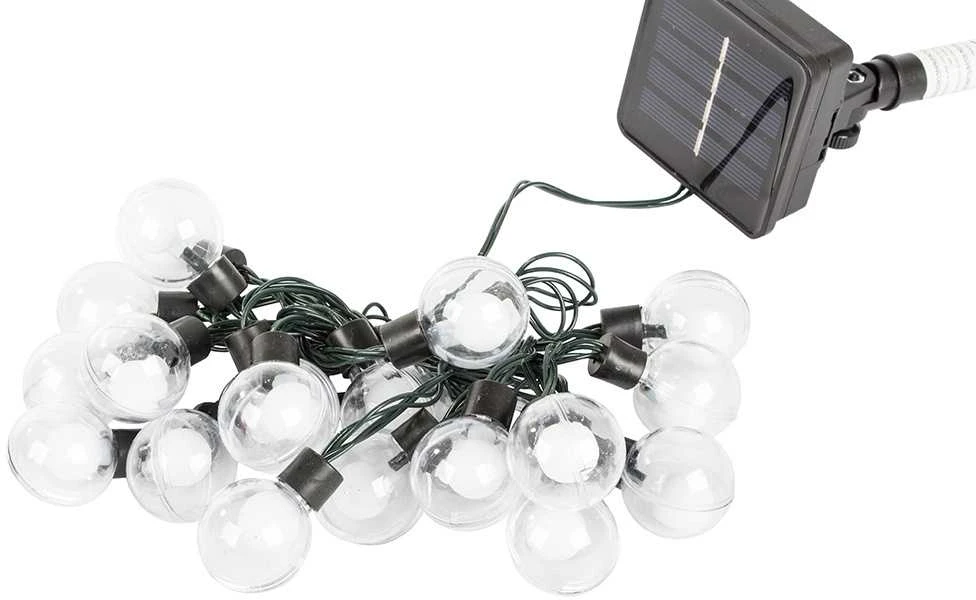 Lauko girlianda 20 LED lemputės, 380 cm