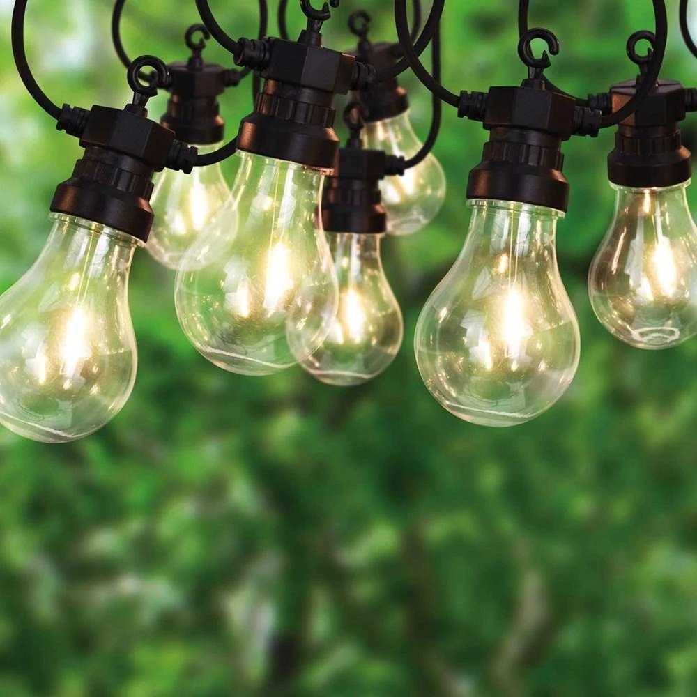 ProGarden Sodo LED lempučių girlianda, 10 lempučių, 24V
