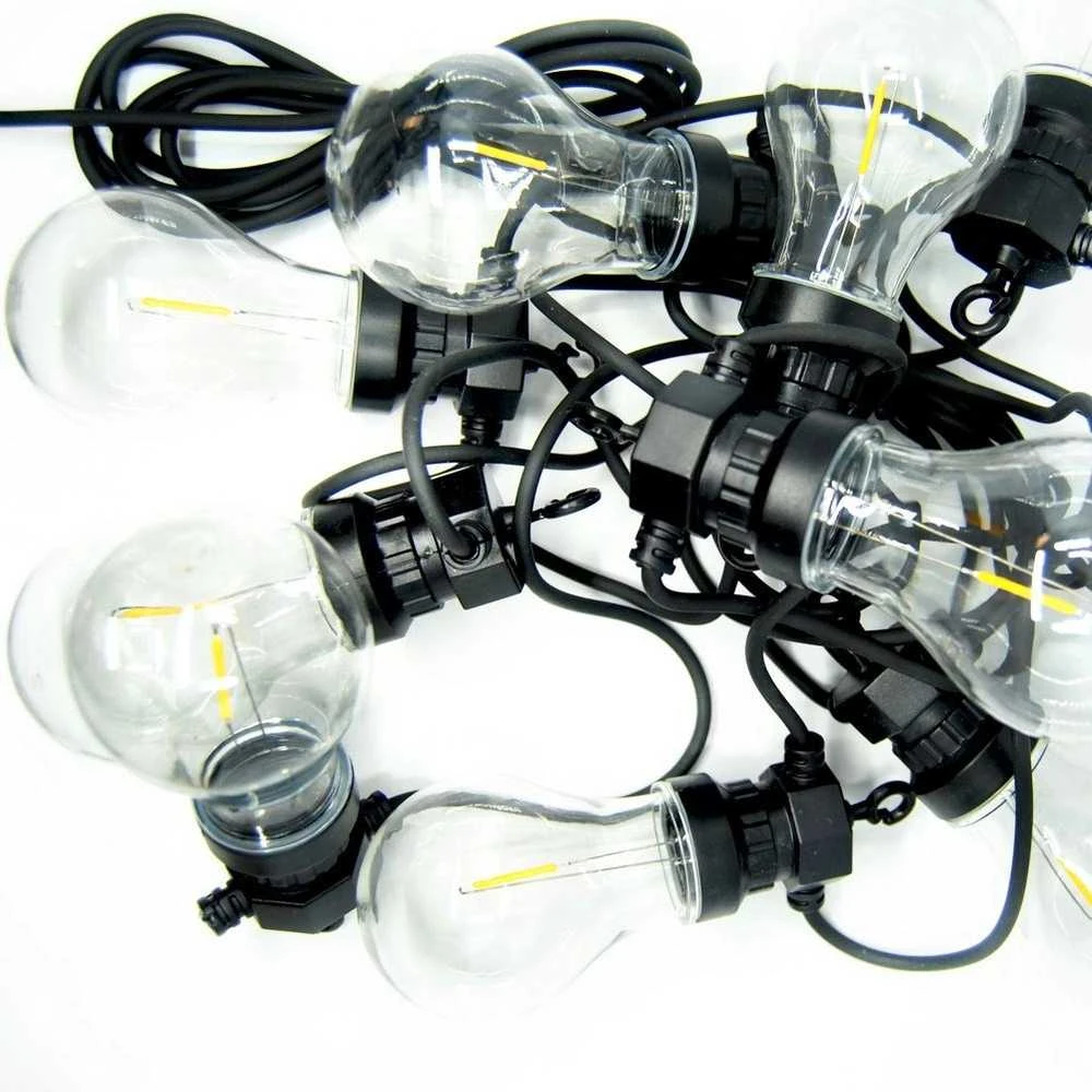 ProGarden Sodo LED lempučių girlianda, 10 lempučių, 24V