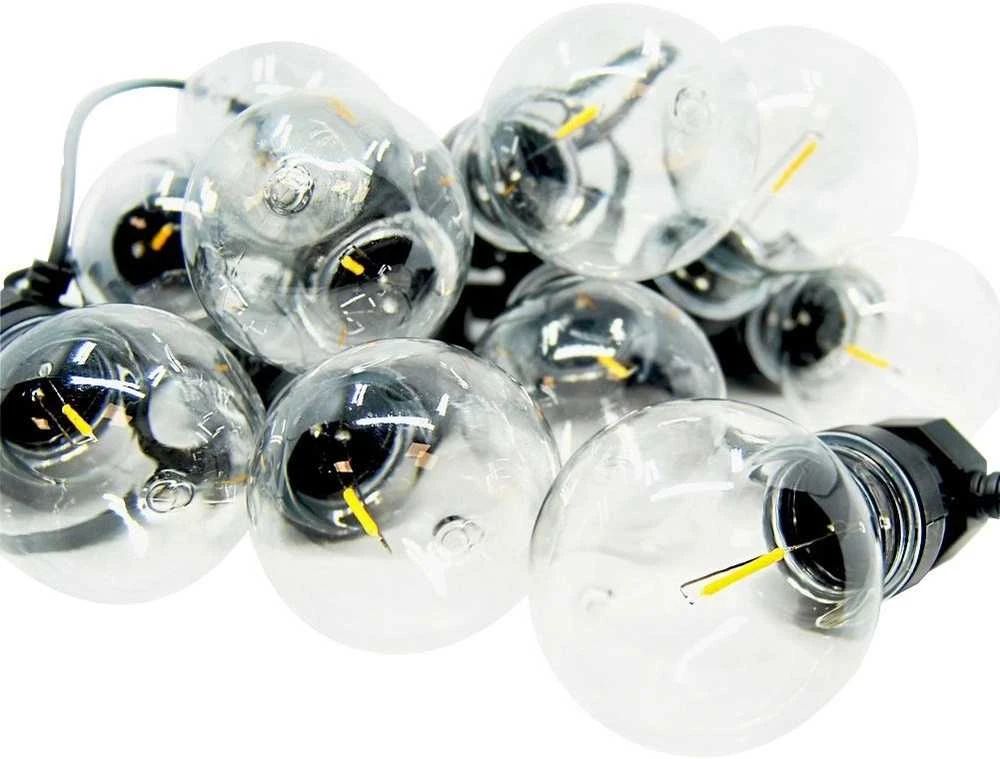 ProGarden Sodo LED lempučių girlianda, 10 lempučių, 24V