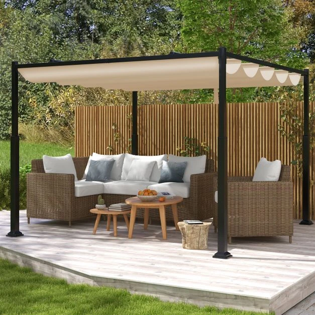 Lauko pergola 3 m x 3 m