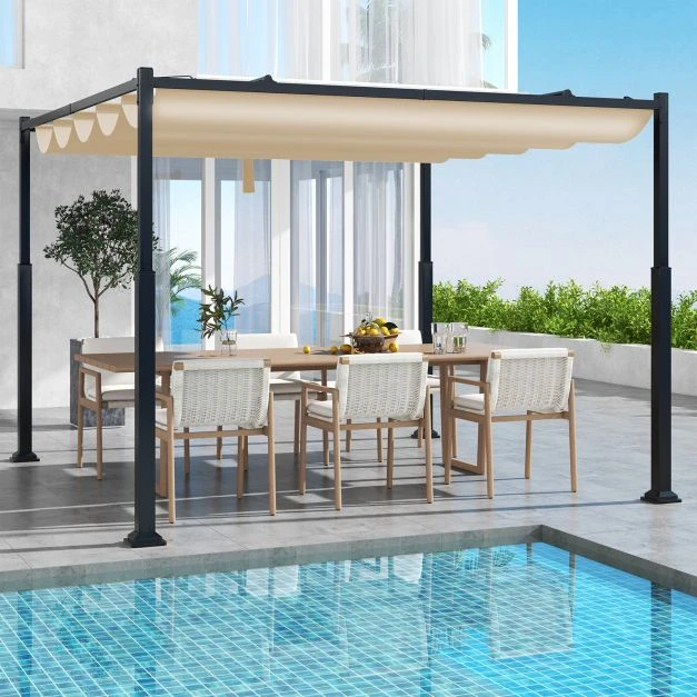 Lauko pergola 3 m x 3 m