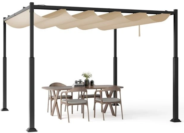 Lauko pergola 3 m x 3 m