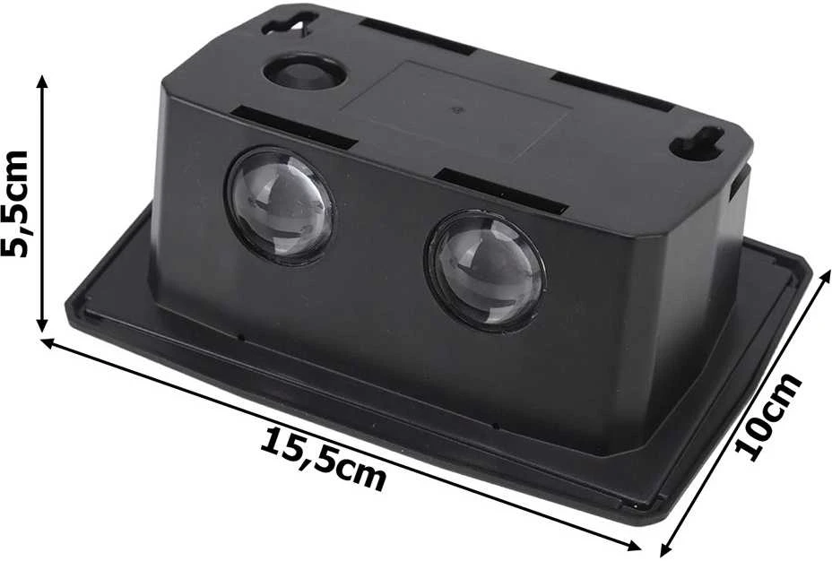Sieninis šviestuvas Lauko sieninis saulės šviestuvas su LED ir šviesos jutikliu IP65