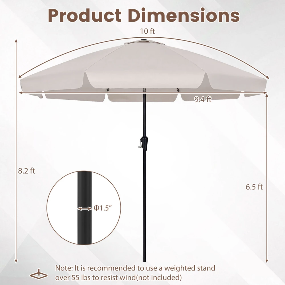 Lauko skėtis 304.8 cm