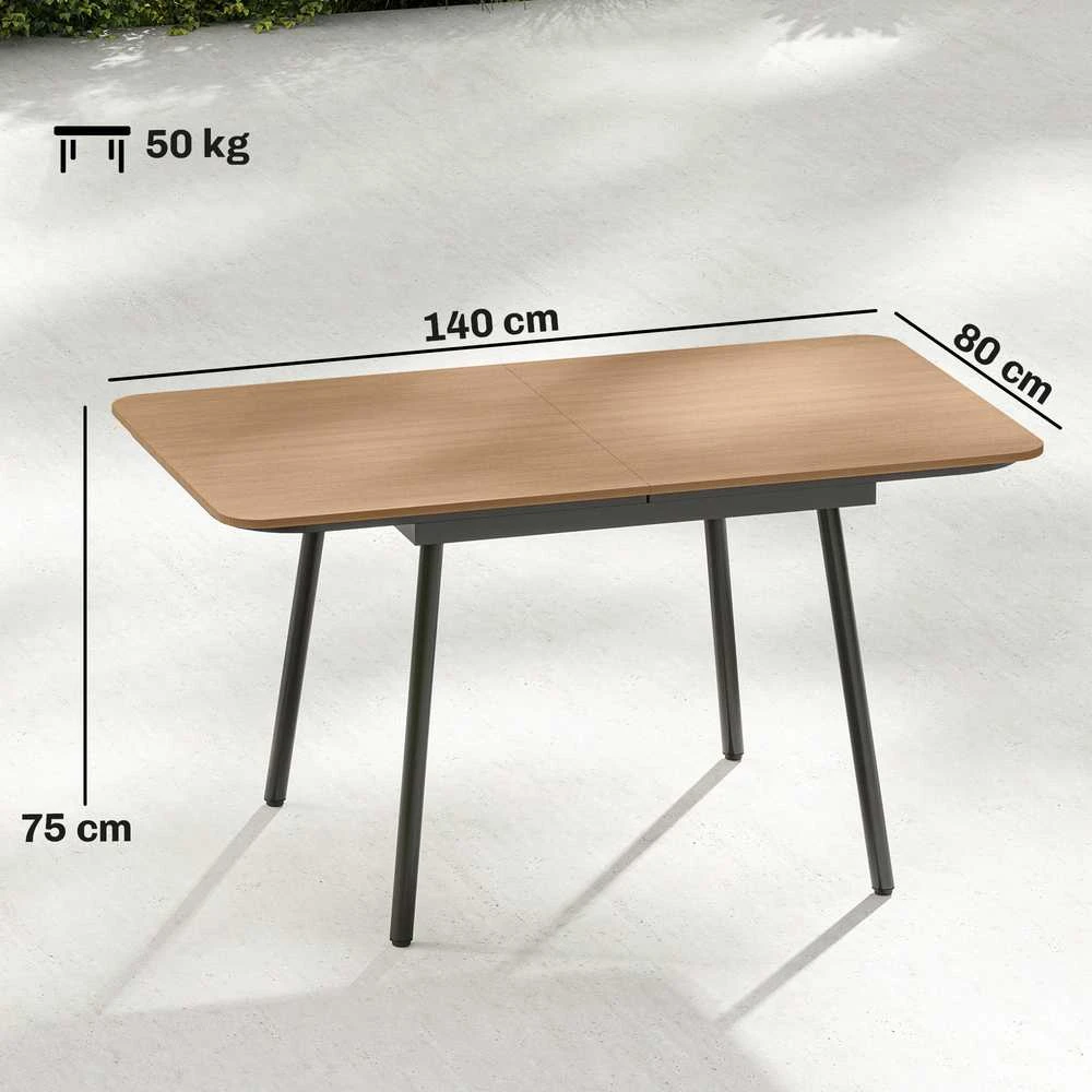 Lauko stalas 140 x 80 cm