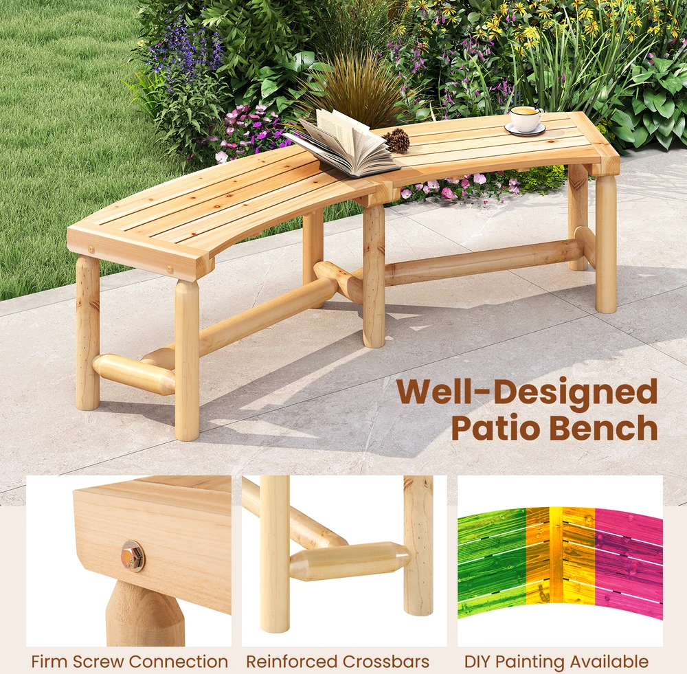 Lauko suolas 170 x 58 x 45 cm