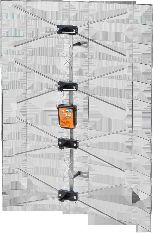 Tamiza Lauko TV antena baltos spalvos tinklinė tv antena