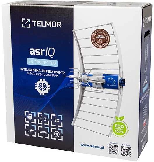 DVB-T/T2 ASR IQ 5G 700 PROTECTED 2023 TV antena su ZZA-7 Telkom Telmor maitinimo šaltiniu