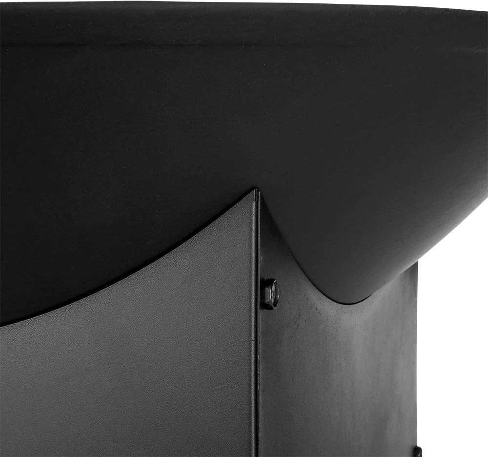 Mondex Ambiance Sodo ugniakuras metalinis 56 cm su medžio saugykla