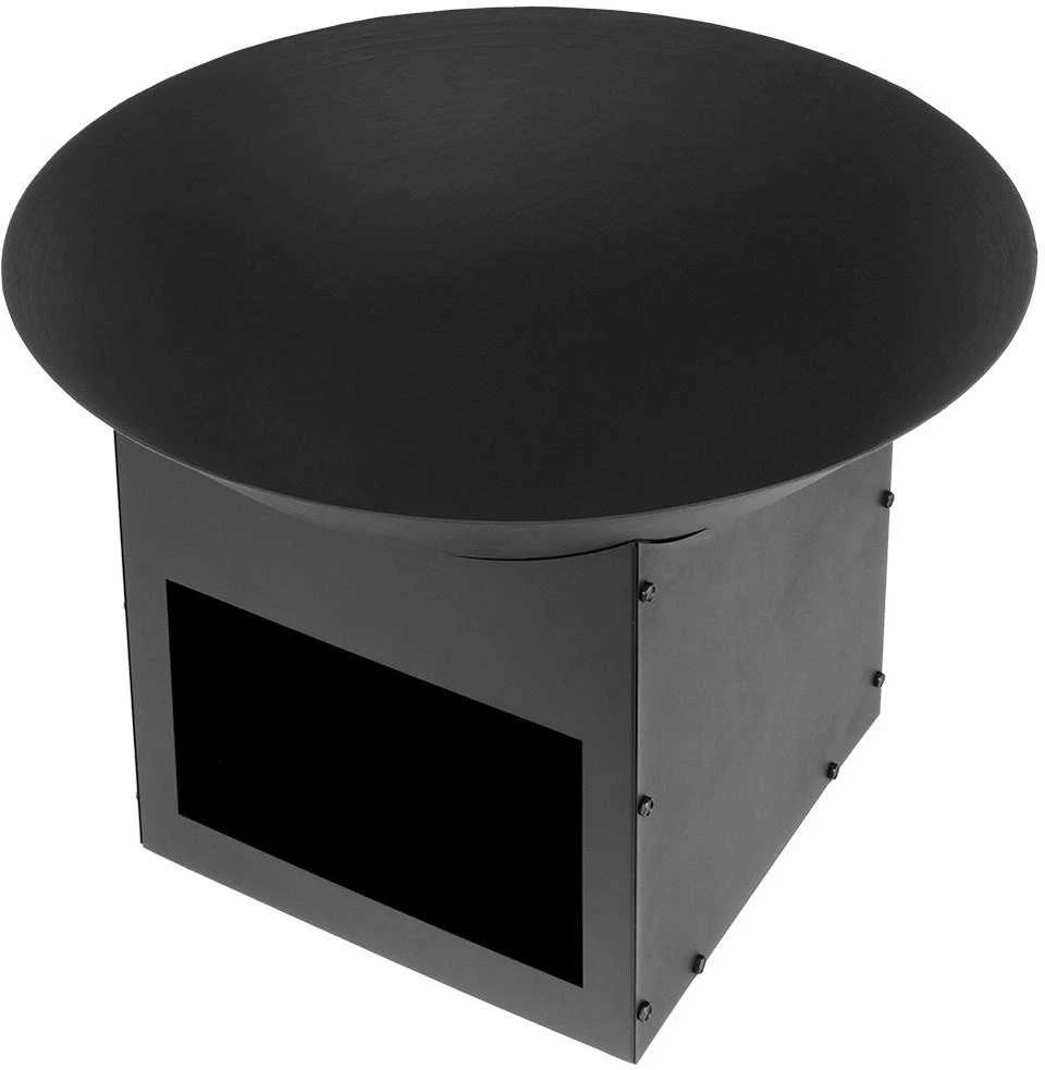 Mondex Ambiance Sodo ugniakuras metalinis 56 cm su medžio saugykla
