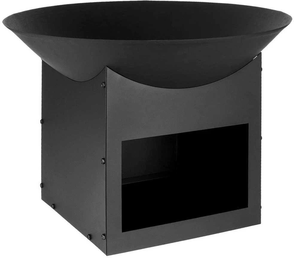 Mondex Ambiance Sodo ugniakuras metalinis 56 cm su medžio saugykla