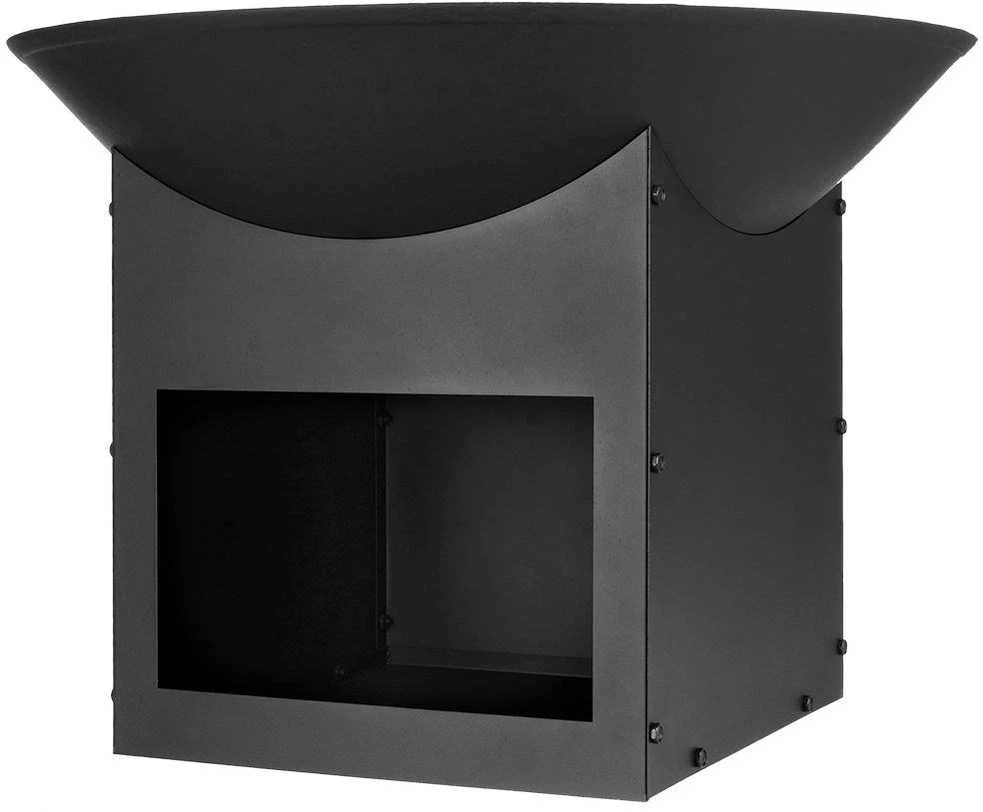 Mondex Ambiance Sodo ugniakuras metalinis 56 cm su medžio saugykla