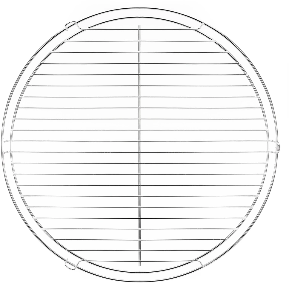 Springos Laužo grilis su 51 cm grotelėmis, juodas/sidabrinis, 152 cm