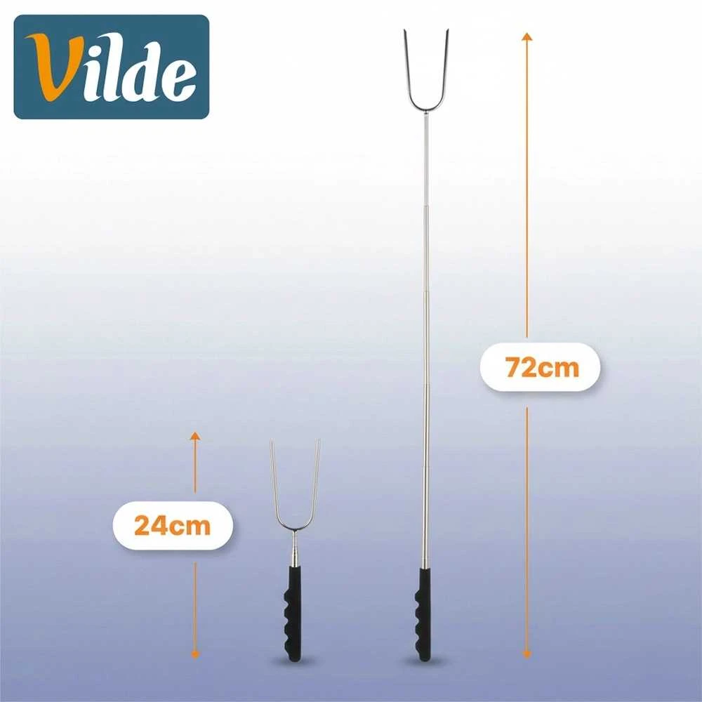 Majowo Vilde Kiemų įrankiai Telekopinis Kij na Ognisko 24-72 cm