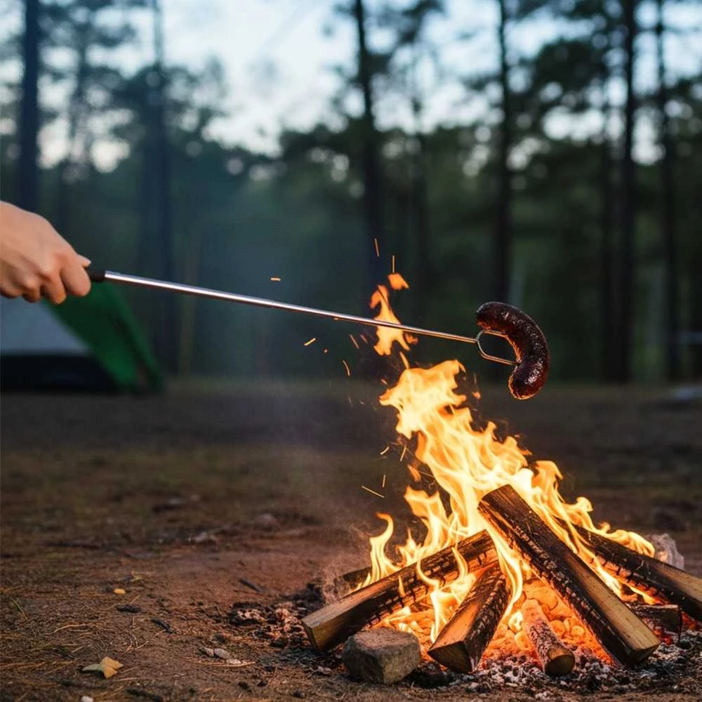 Majowo Vilde Kiemų įrankiai Telekopinis Kij na Ognisko 24-72 cm