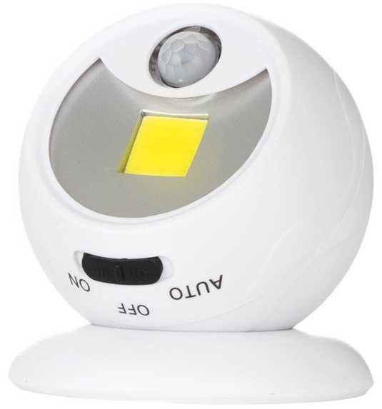 LED COB Lemputė su Judesio Jutikliu ir Magnetine Pagrindo Sistema