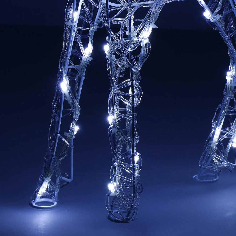 Springos LED elnias 69 cm 100 LED