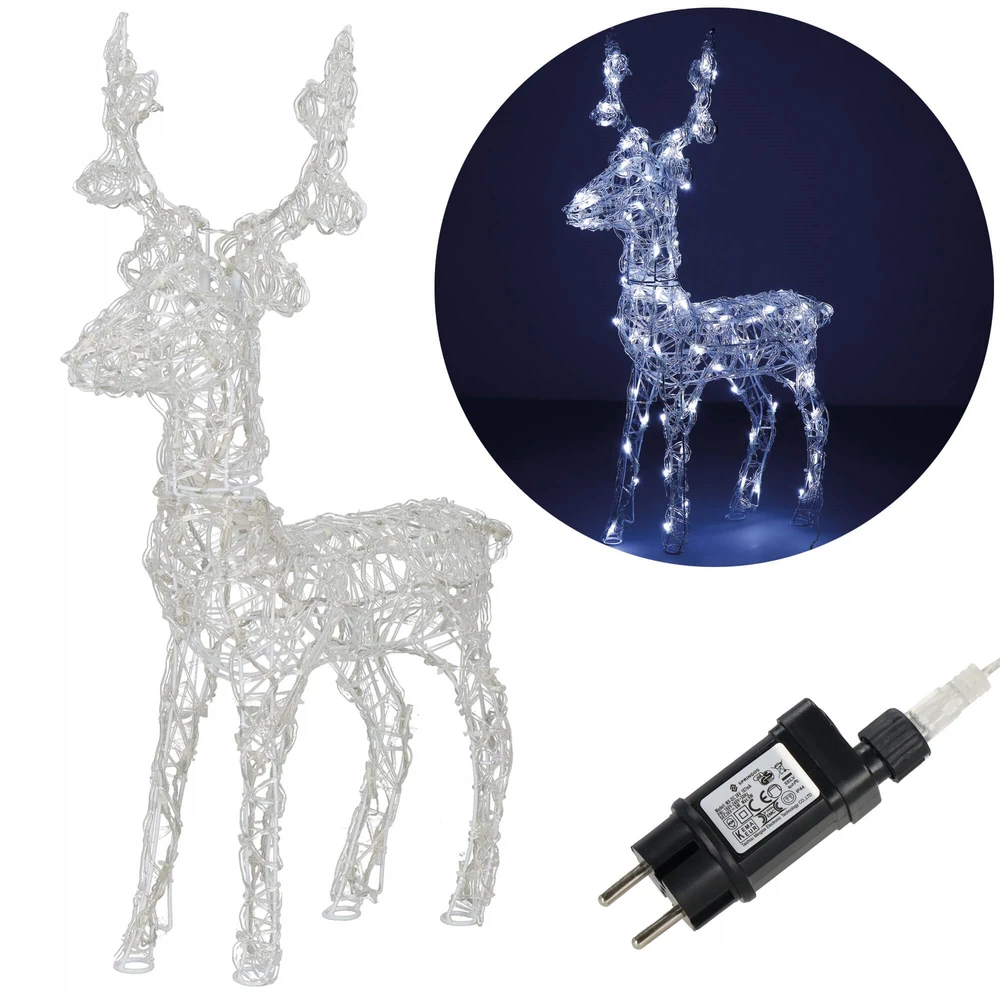 Springos LED elnias 69 cm 100 LED