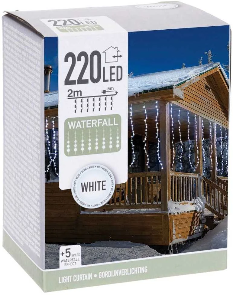 Christmas Decoration Kalėdinė girlianda 220 LED, 2 m, lauko