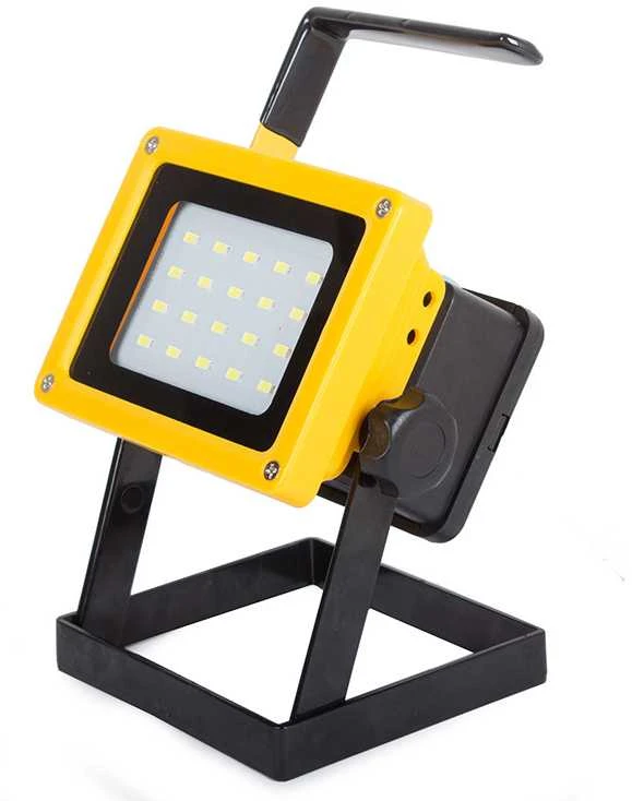 LED Halogeninis Prožektorius 100W su Įkraunama Baterija