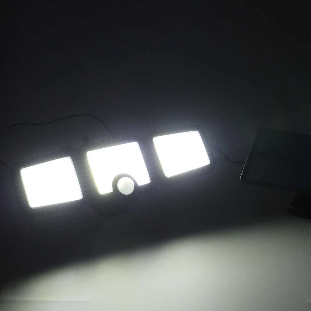 LED lempa su judesio ir sutemų jutikliais