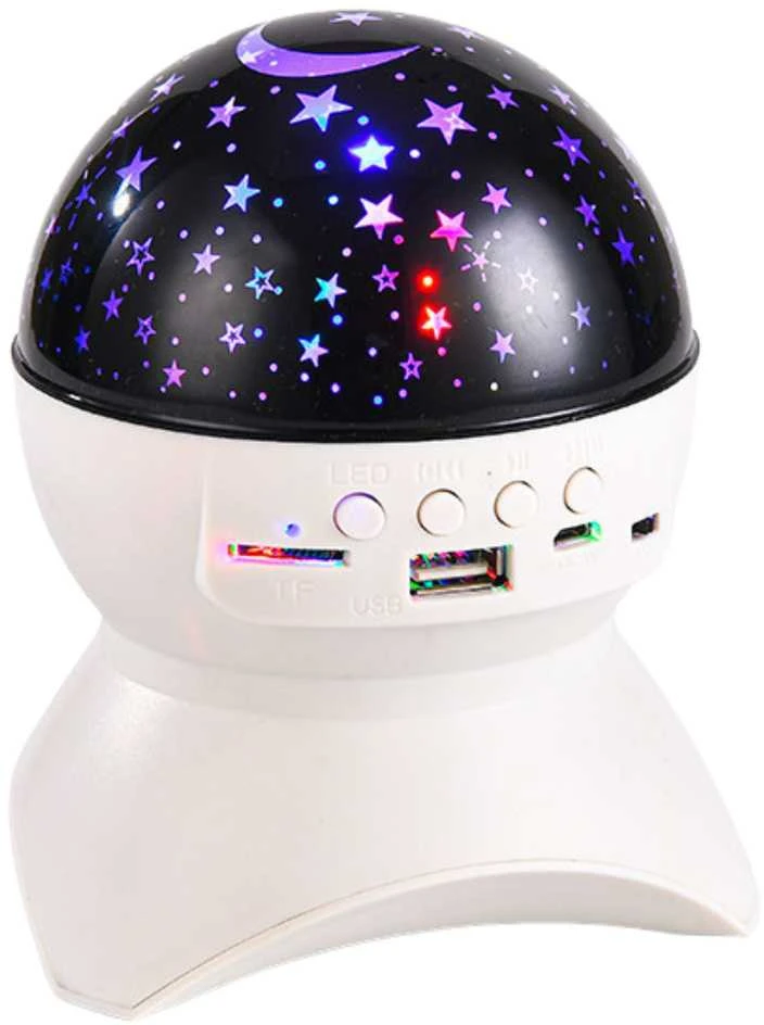 Lean LED Naktinė Lempa su Garsiakalbiu XY-890 Balta